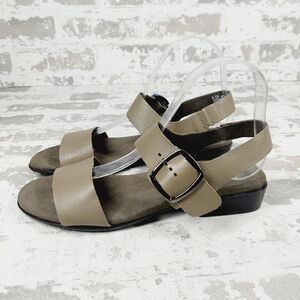 Munro Tan Leather Sandals